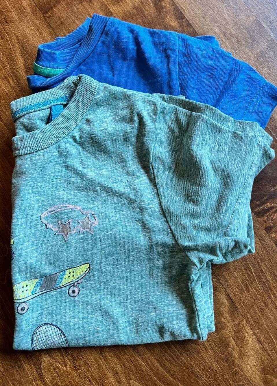 Mini Boden Toddler Boy 2-Pack Short Sleeve Graphic T-Shirts Size 3-4Y